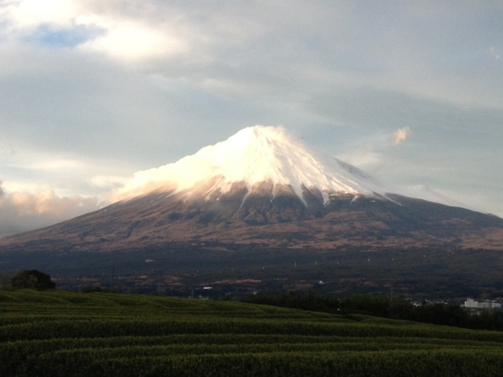 セピア色富士山